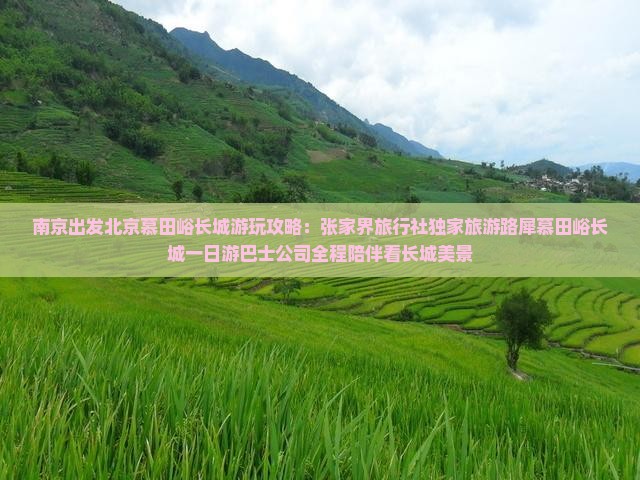 南京出发北京慕田峪长城游玩攻略：张家界旅行社独家旅游路犀慕田峪长城一日游巴士公司全程陪伴看长城美景