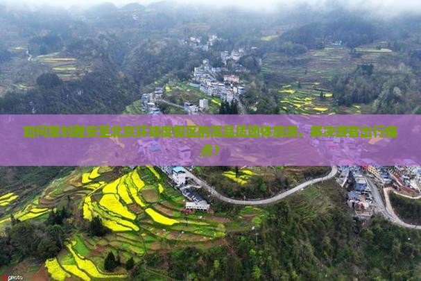 如何策划雅安至北京环球度假区的高品质团体旅游，解决游客出行痛点？