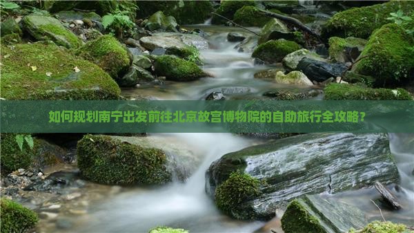 如何规划南宁出发前往北京故宫博物院的自助旅行全攻略？