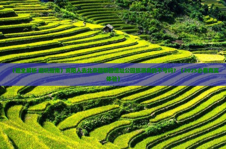 资阳去北京圆明园遗址公园旅行社