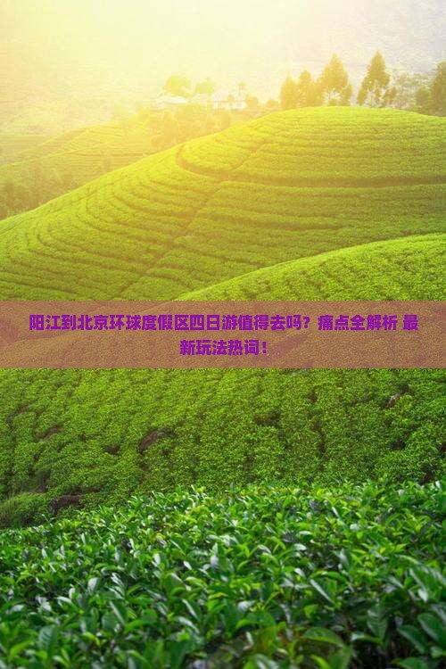 阳江到北京环球度假区四日游