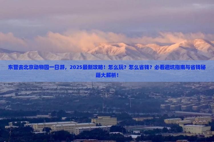 东营去北京动物园一日游