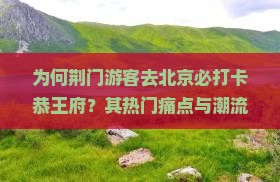 为何荆门游客去北京必打卡恭王府？其热门痛点与潮流新词！