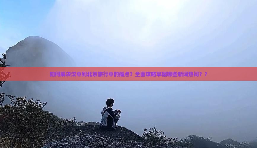 如何解决汉中到北京旅行中的痛点?全面攻略掌握哪些新词热词?? 如何解决汉中到北京旅行中的痛点?全面攻略掌握哪些新词热词??