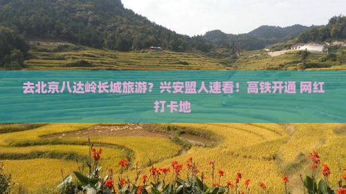 去北京八达岭长城旅游？兴安盟人速看！高铁开通+网红打卡地