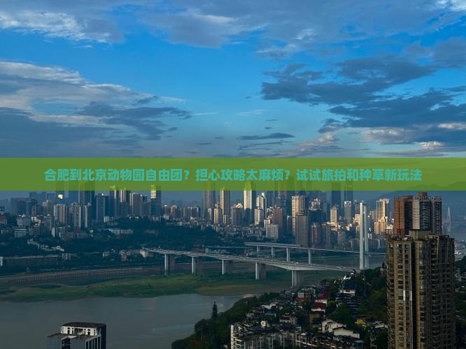 合肥到北京动物园自由团？担心攻略太麻烦？试试旅拍和种草新玩法