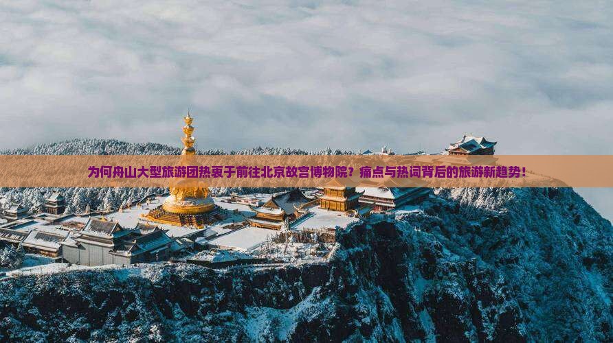 为何舟山大型旅游团热衷于前往北京故宫博物院？痛点与热词背后的旅游新趋势！