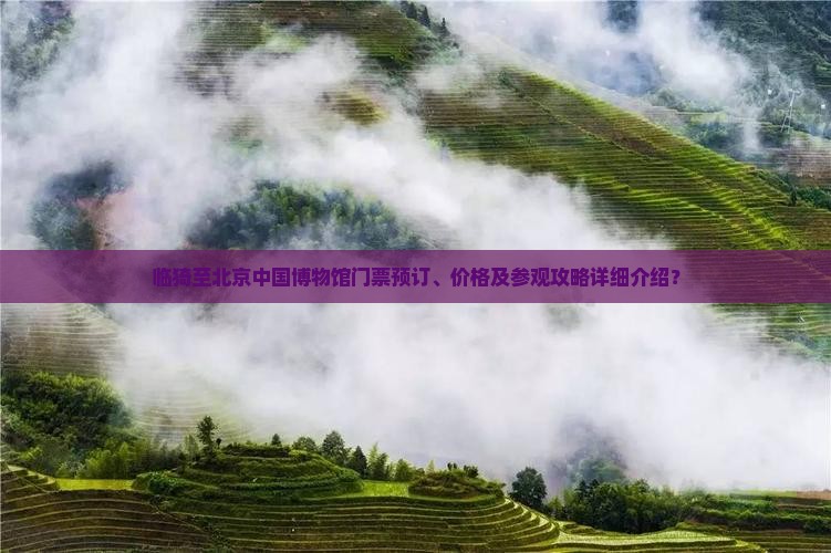 临猗至北京中国博物馆门票预订、价格及参观攻略详细介绍？