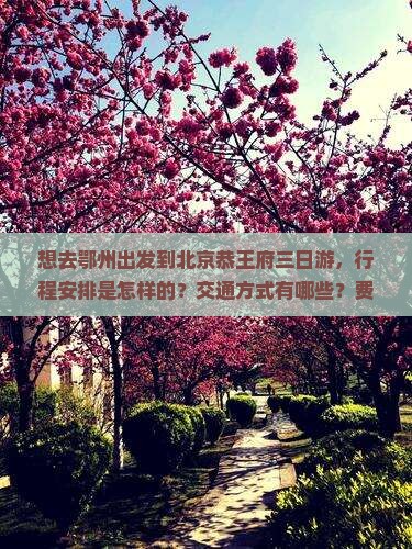想去鄂州出发到北京恭王府三日游，行程安排是怎样的？交通方式有哪些？费用大概是多少？