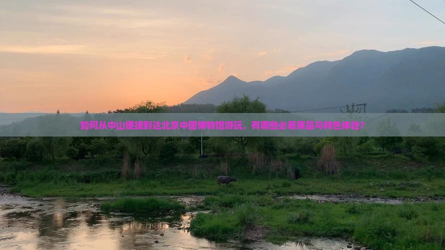 如何从中山便捷到达北京中国博物馆游玩，有哪些必看展品与特色体验？