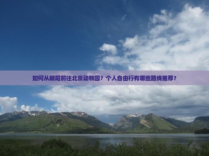 如何从朝阳前往北京动物园？个人自由行有哪些路线推荐？