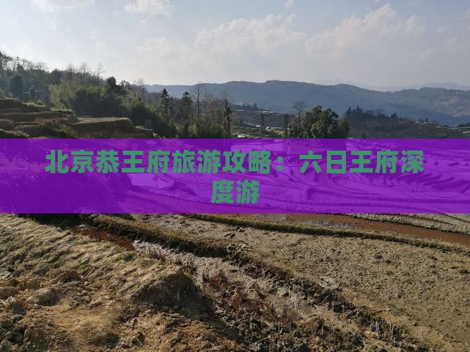 北京恭王府旅游攻略：六日王府深度游