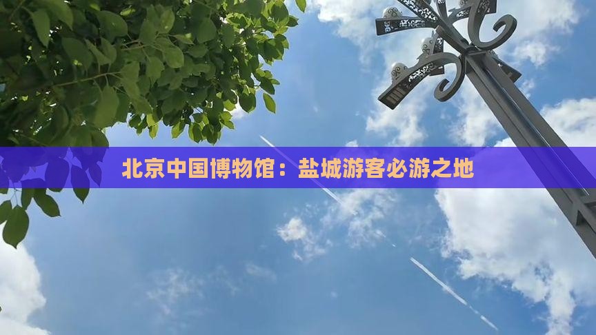 北京中国博物馆：盐城游客必游之地