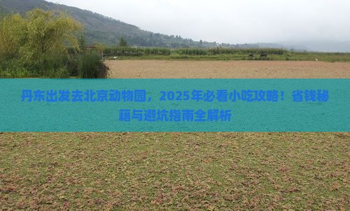 丹东去北京动物园旅游小吃
