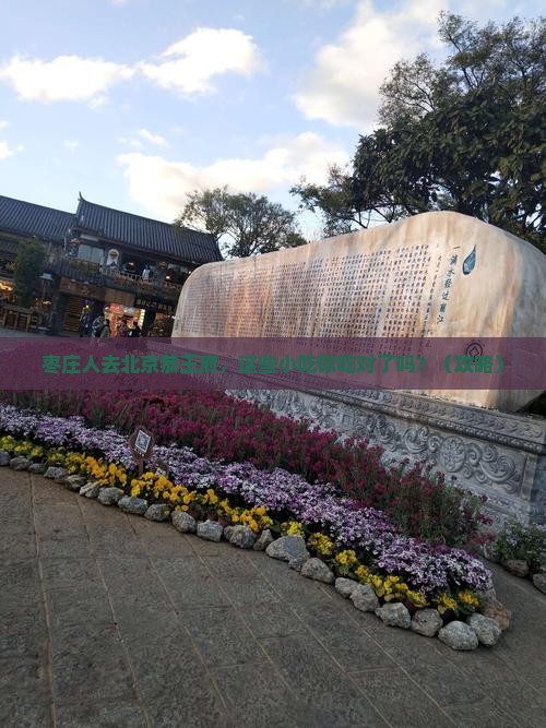枣庄去北京恭王府旅游小吃