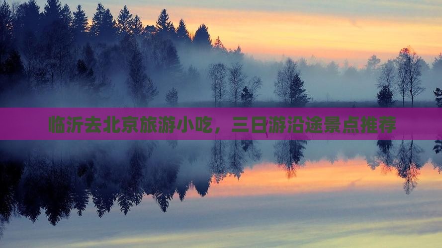 临沂去北京旅游小吃
