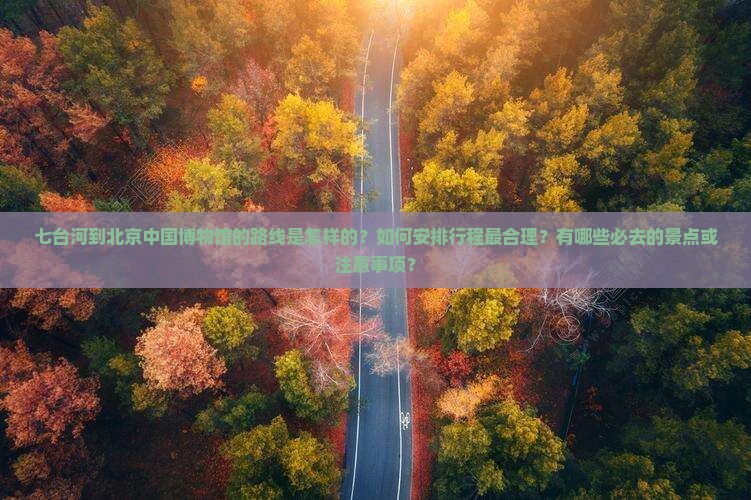 七台河到北京中国博物馆的路线是怎样的？如何安排行程最合理？有哪些必去的景点或注意事项？