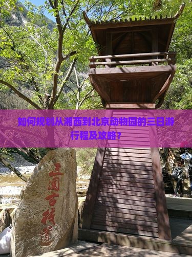 如何规划从湘西到北京动物园的三日游行程及攻略？