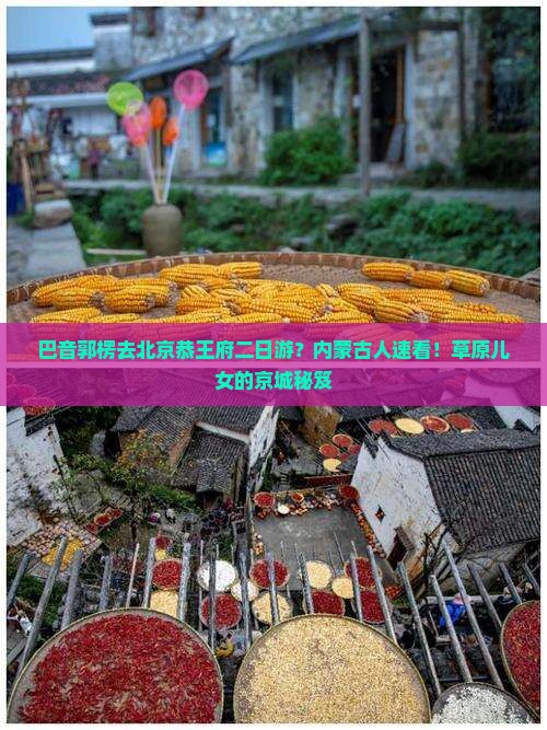 巴音郭楞去北京恭王府二日游？内蒙古人速看！草原儿女的京城秘笈