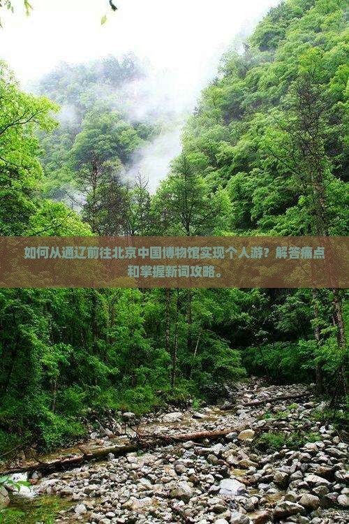如何从通辽前往北京中国博物馆实现个人游？解答痛点和掌握新词攻略。