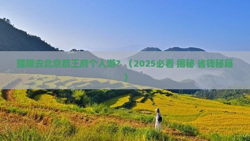 醴陵去北京恭王府个人游