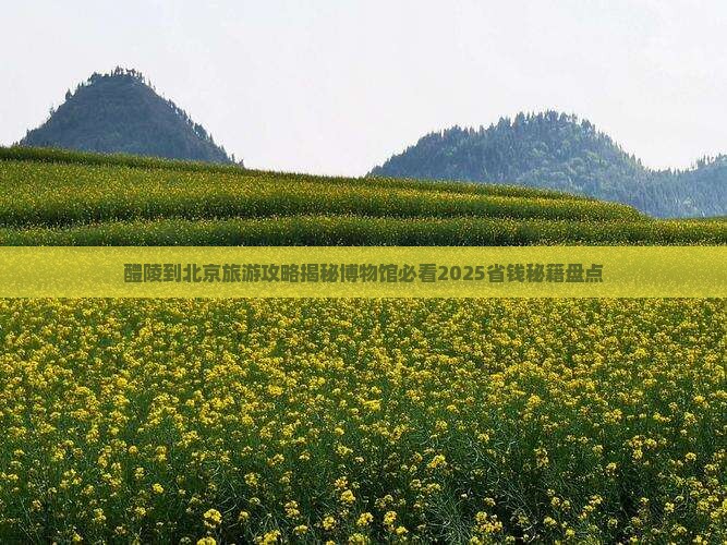醴陵到北京中国国家博物馆七日游