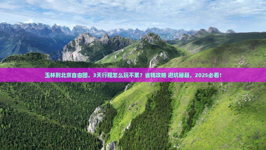 玉林到北京自由团
