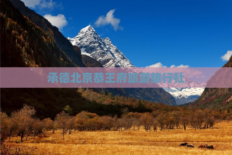 承德去北京恭王府旅行社