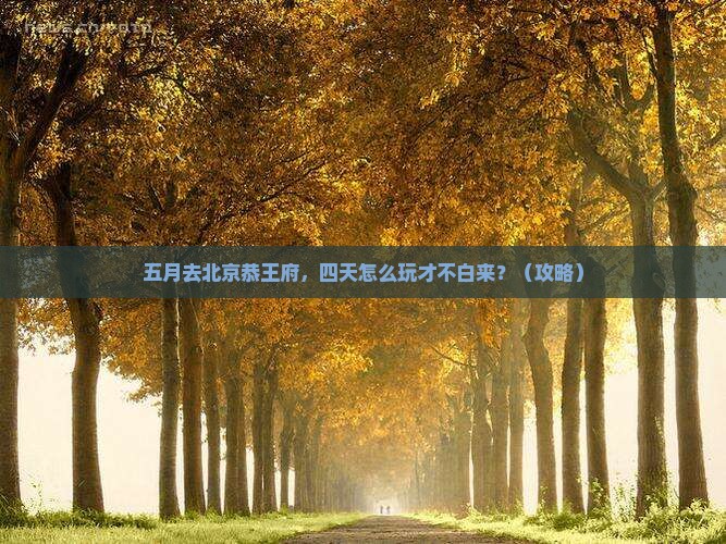 五月到北京恭王府四日游