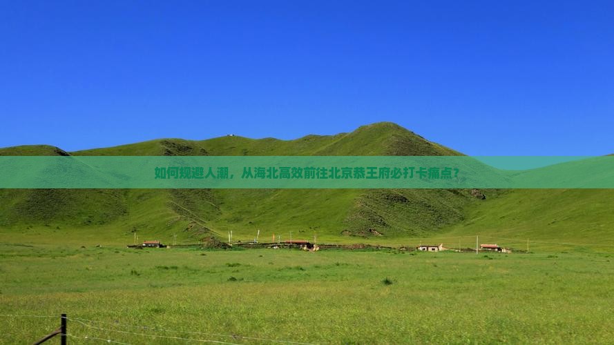 如何规避人潮，从海北高效前往北京恭王府必打卡痛点？