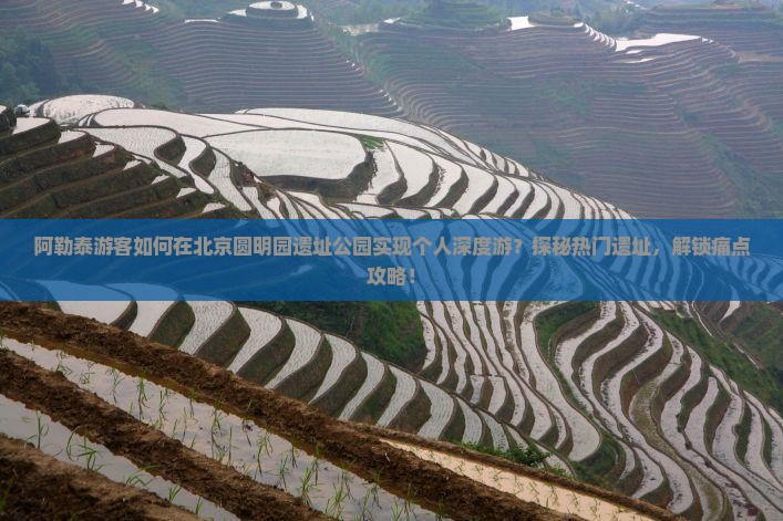 阿勒泰游客如何在北京圆明园遗址公园实现个人深度游？探秘热门遗址，解锁痛点攻略！