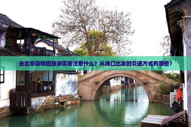 去北京动物园旅游需要注意什么？从海口出发的交通方式有哪些？