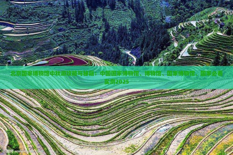 中秋节到北京中国国家博物馆个人游
