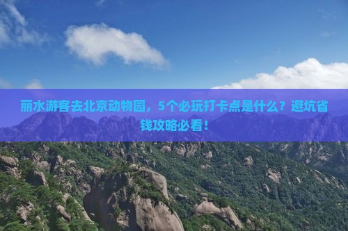 丽水到北京动物园哪里玩