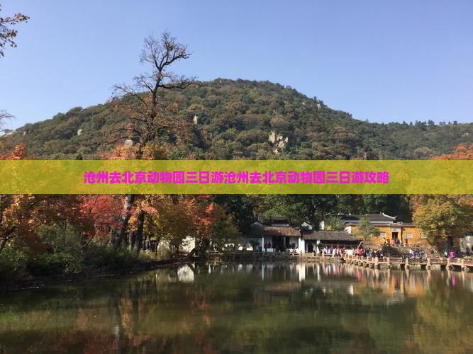 沧州去北京动物园三日游