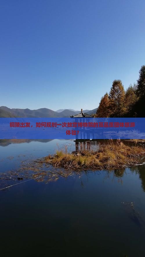 铜陵出发，如何规划一次故宫博物院的高品质团体旅游体验？