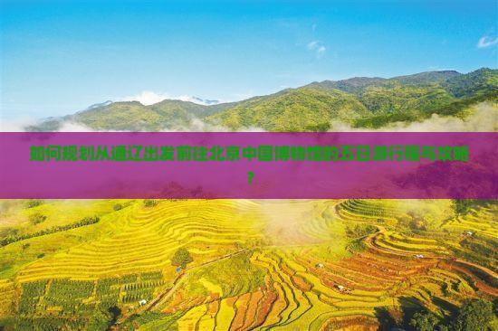 如何规划从通辽出发前往北京中国博物馆的五日游行程与攻略？