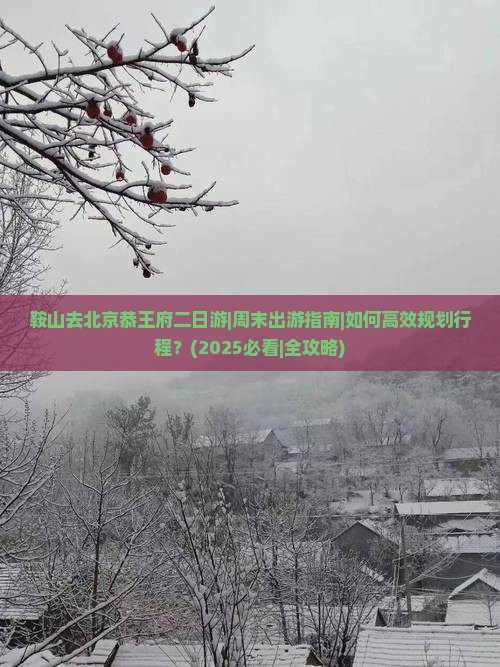 鞍山去北京恭王府二日游