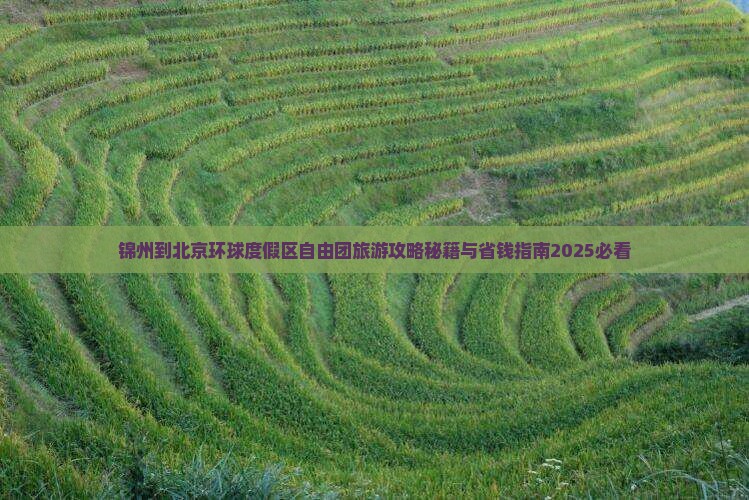 锦州到北京环球度假区自由团