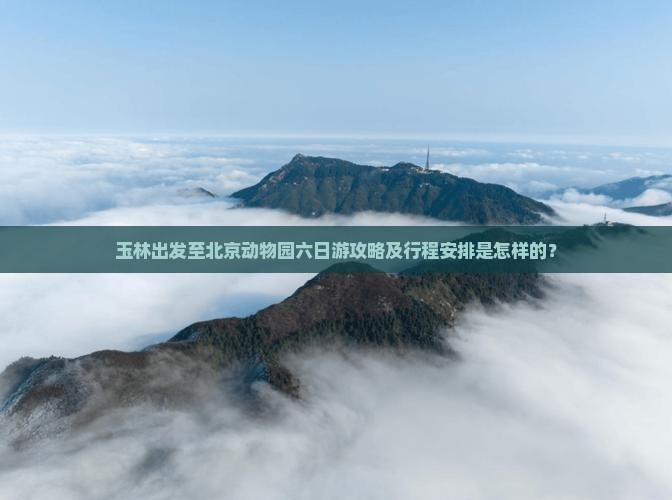 玉林出发至北京动物园六日游攻略及行程安排是怎样的？