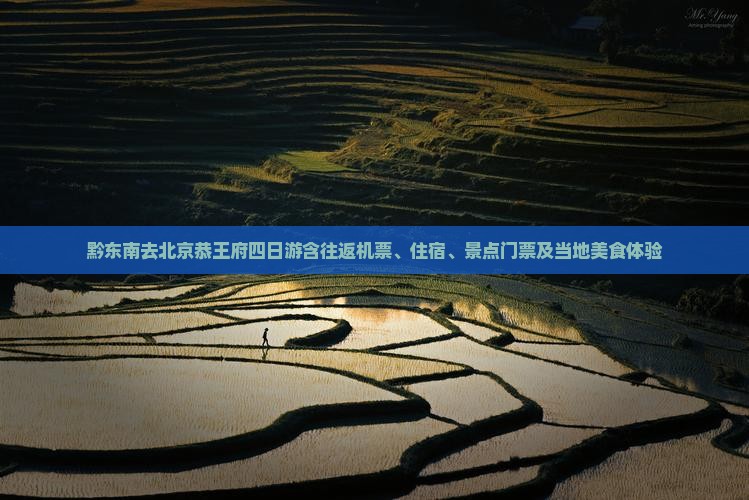 黔东南去北京恭王府四日游含往返机票、住宿、景点门票及当地美食体验