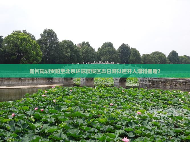 如何规划贵阳至北京环球度假区五日游以避开人潮和拥堵？