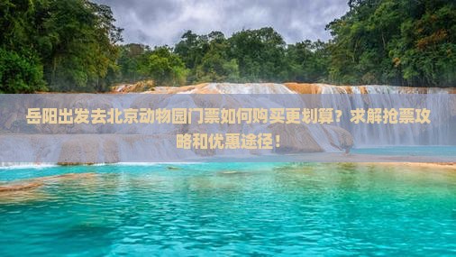 岳阳出发去北京动物园门票如何购买更划算？求解抢票攻略和优惠途径！