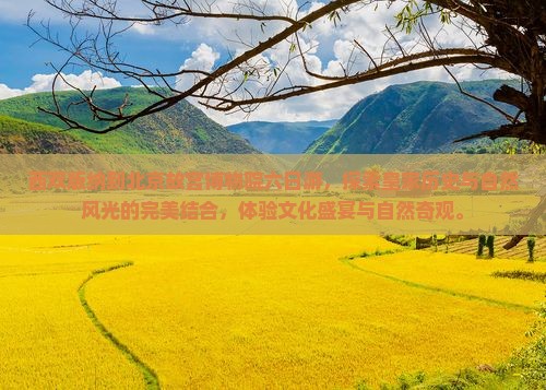 西双版纳到北京故宫博物院六日游