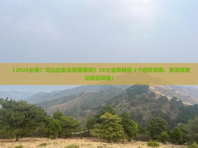 文山去北京中国国家博物馆大型旅游团