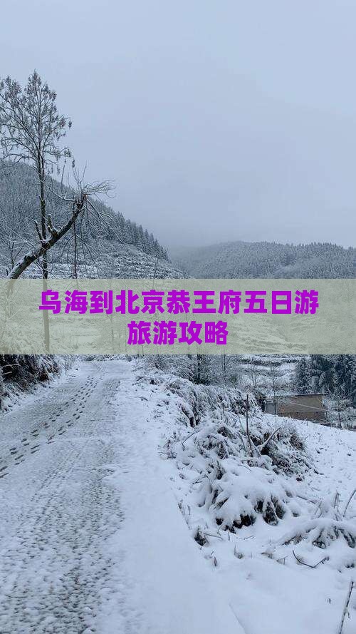 乌海市到北京恭王府五日游