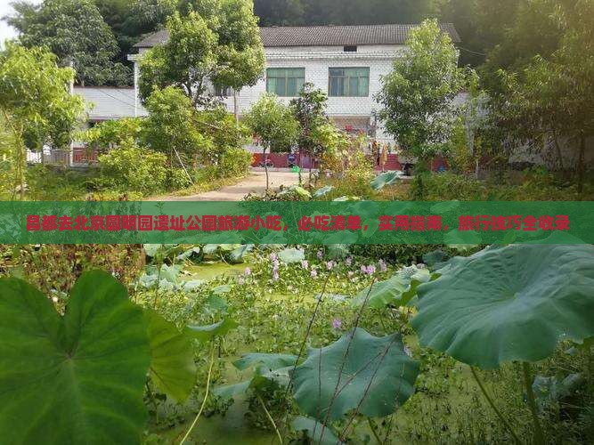 昌都去北京圆明园遗址公园旅游小吃
