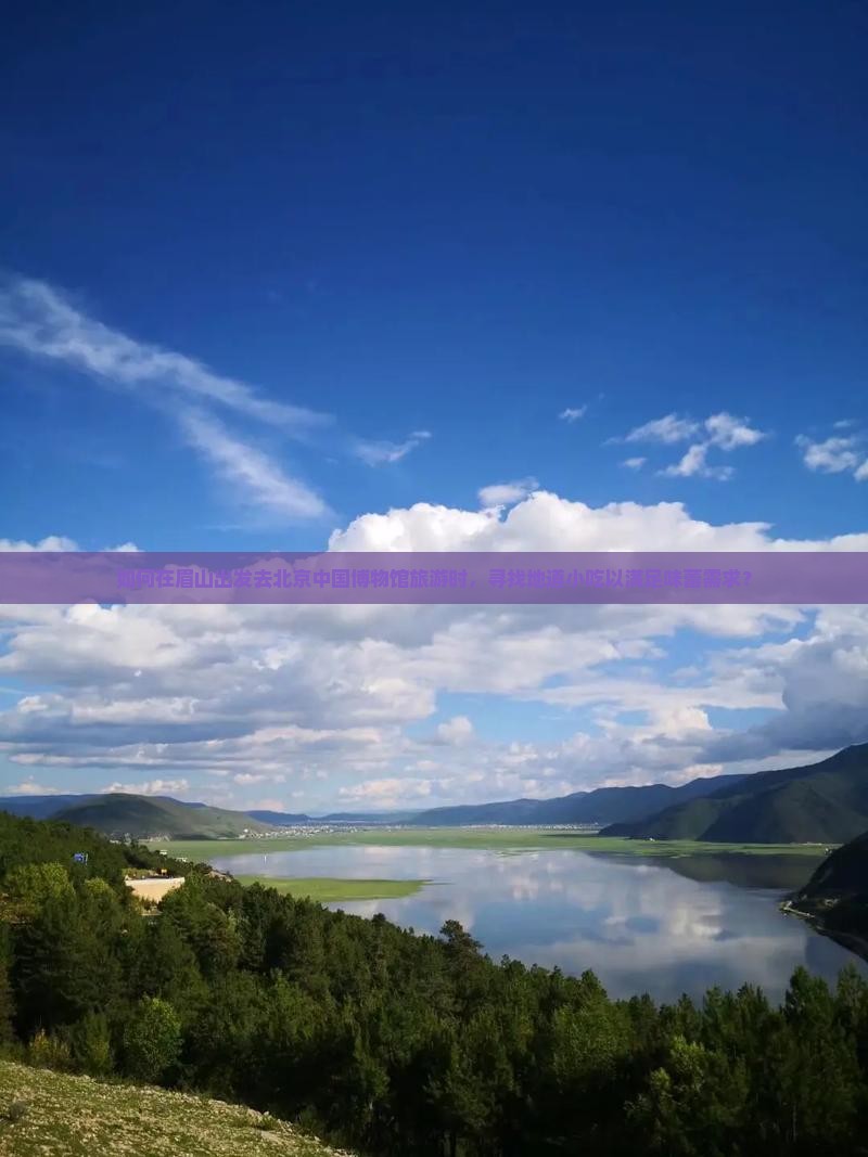 如何在眉山出发去北京中国博物馆旅游时，寻找地道小吃以满足味蕾需求？