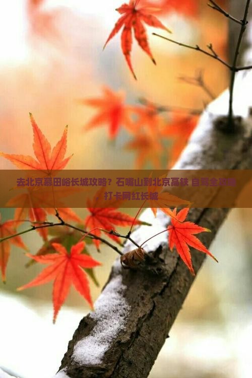 去北京慕田峪长城攻略？石嘴山到北京高铁+自驾全攻略，打卡网红长城