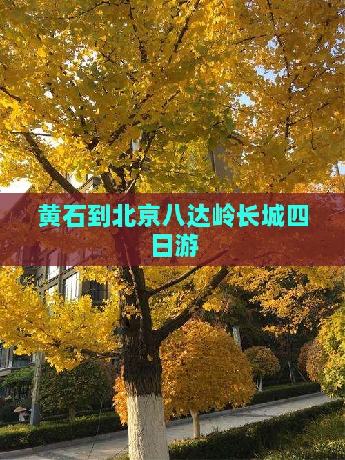 黄石到北京八达岭长城四日游